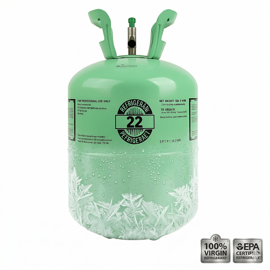 R-22 Refrigerant 30 lb Cylinder – 100% Virgin